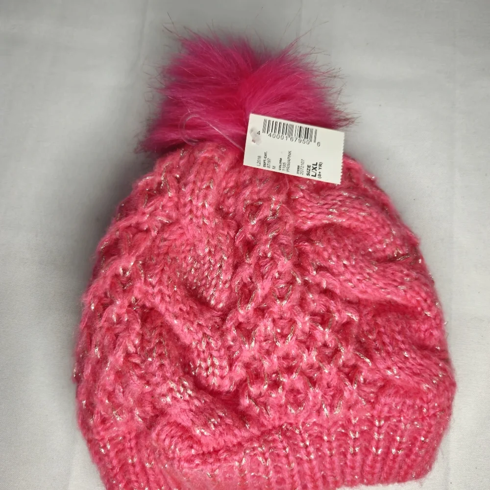 THE CHILDREN'S PLACE PRIMAPINK GIRLS HAT‎ SIZE LG/XL 8+ YEARS